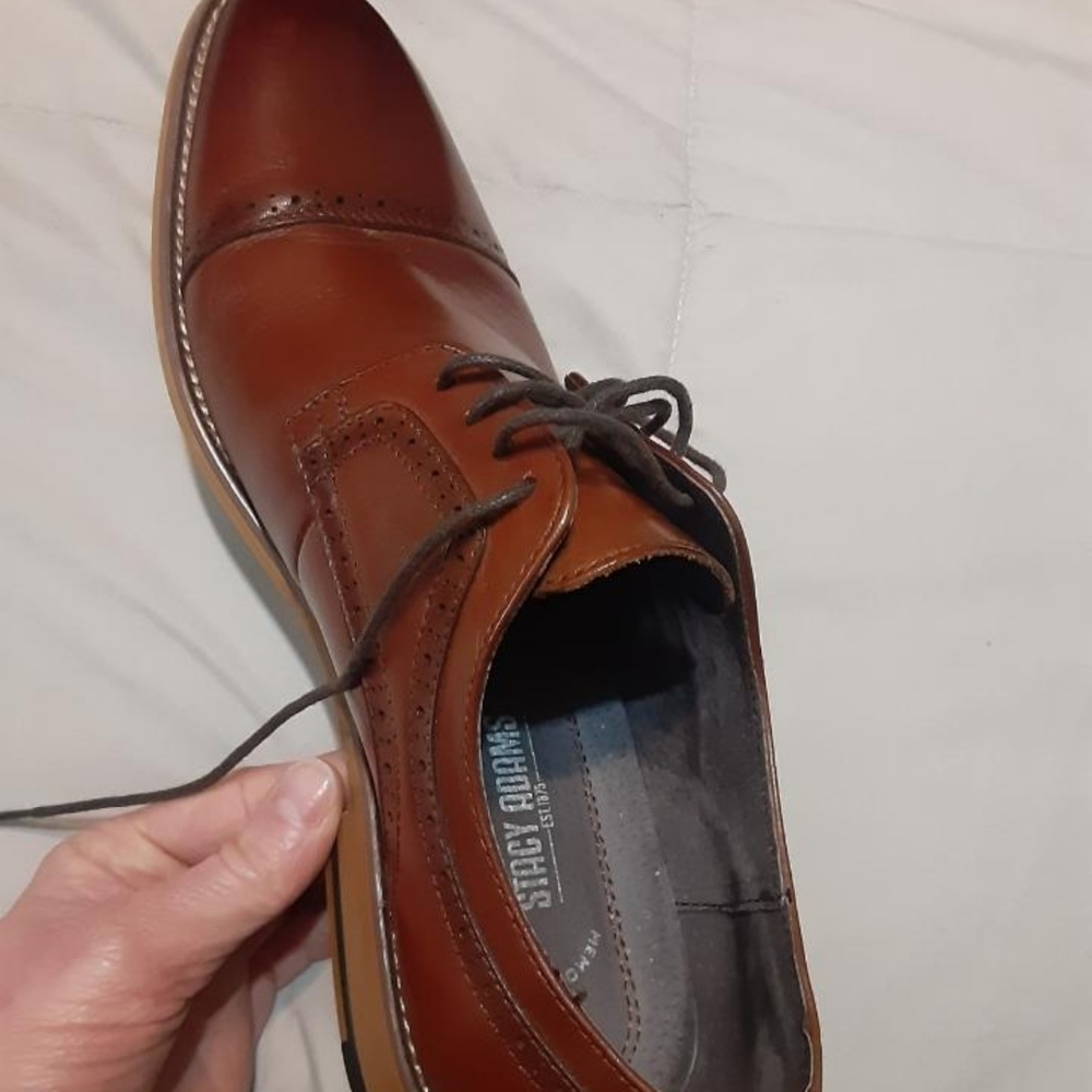 Stacy Adams Men's Tan Oxford Shoes